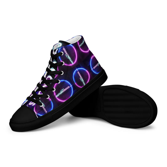 Stylish Women’s high top canvas shoes