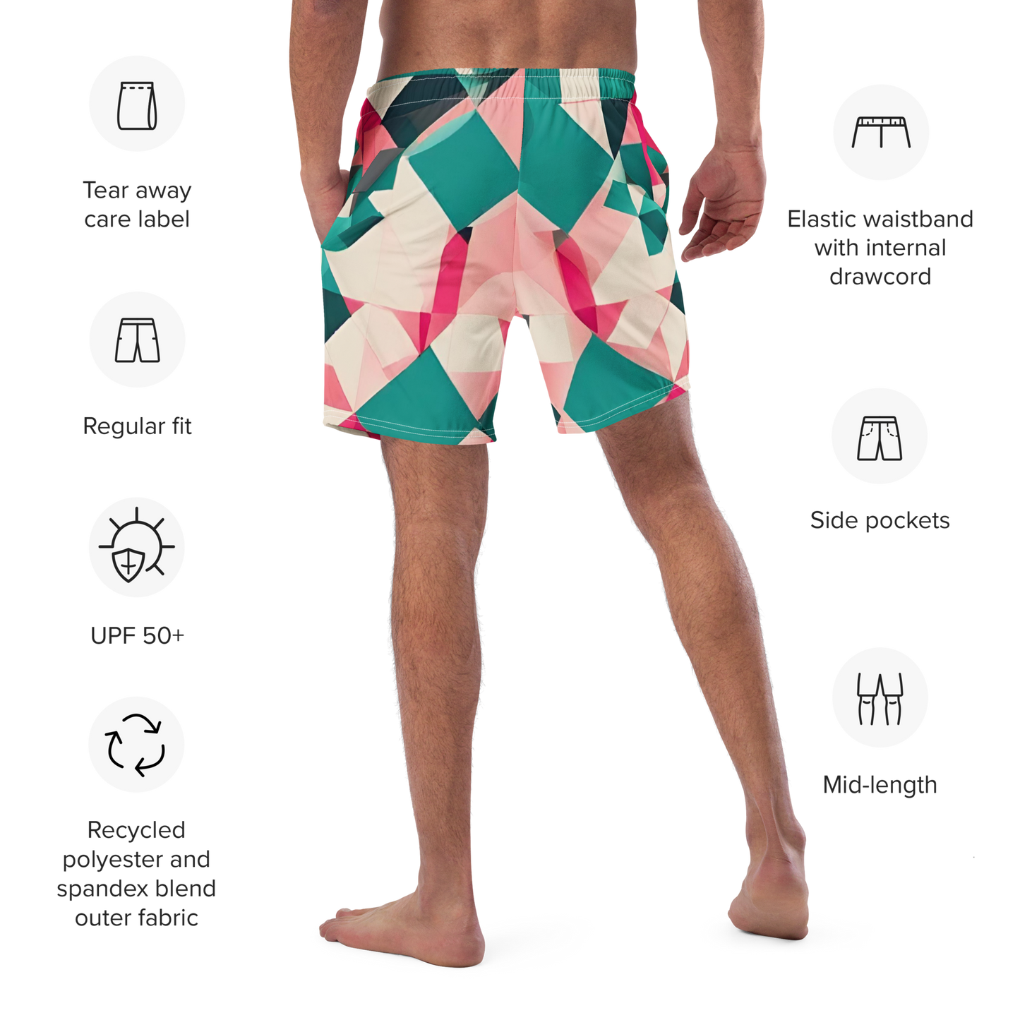 Men's swim trunks