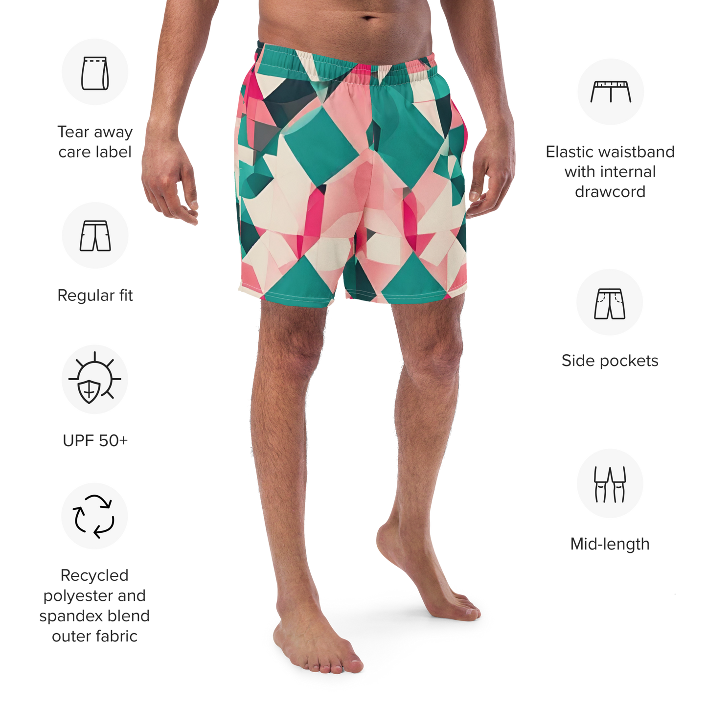 Men's swim trunks