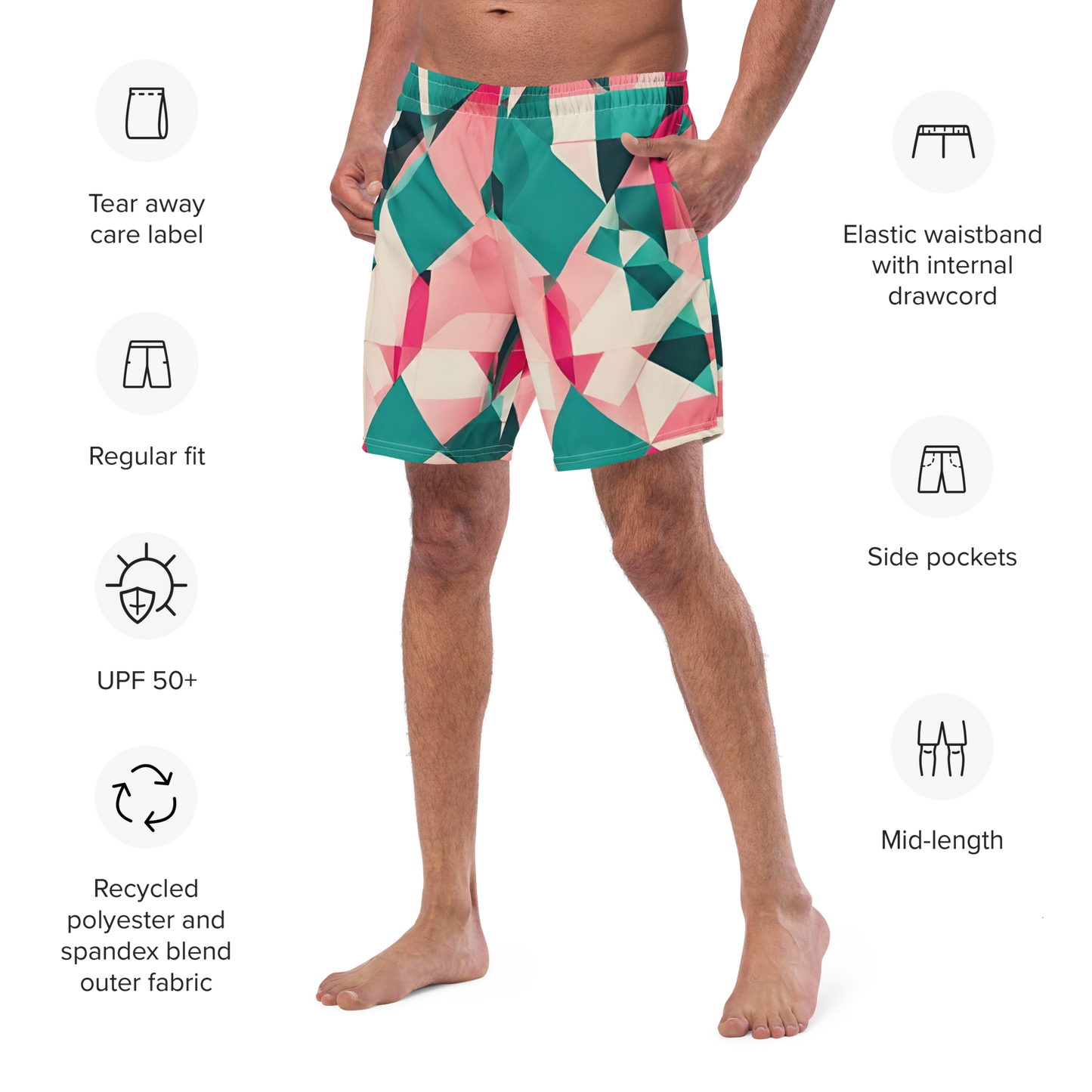 Men's swim trunks