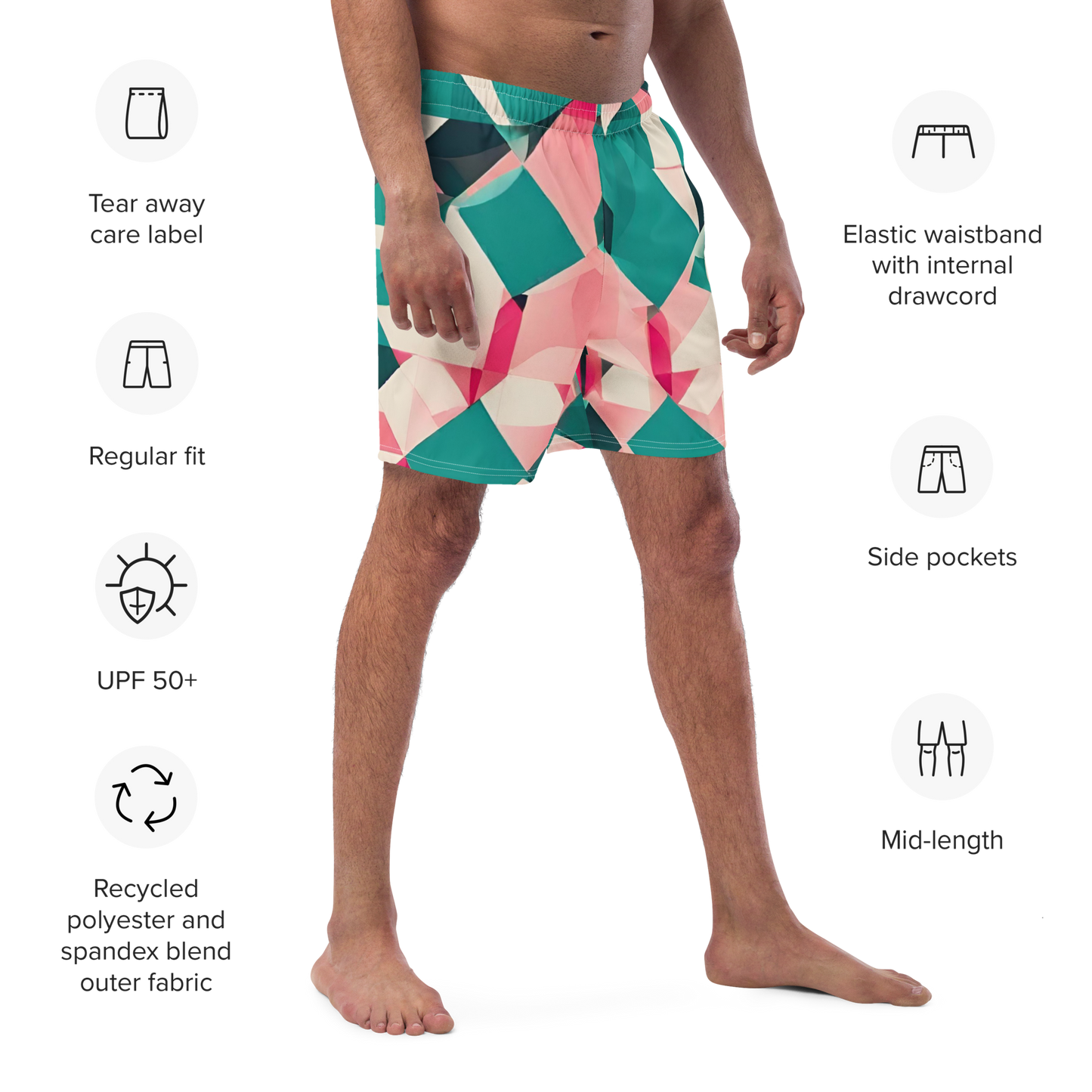 Men's swim trunks