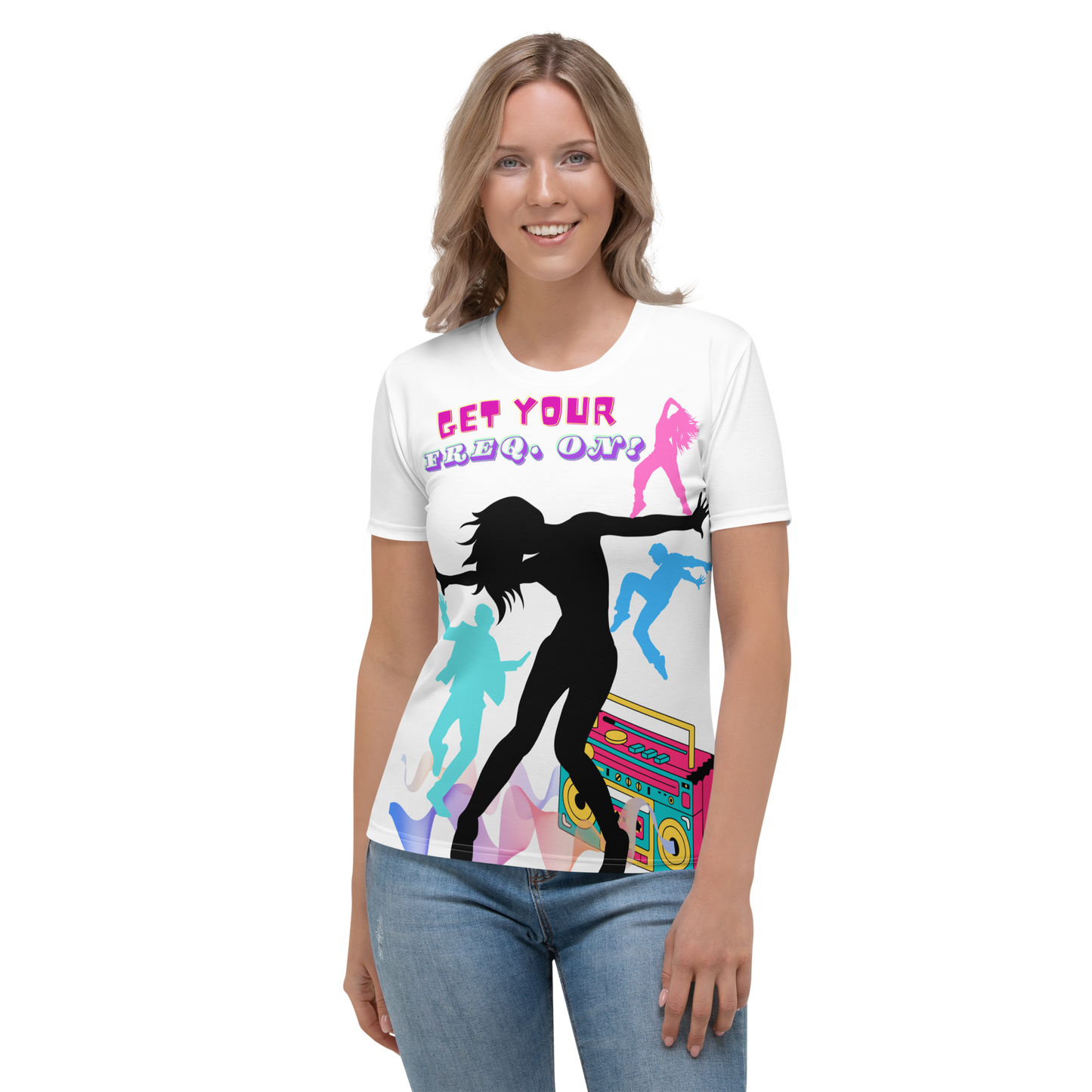 Get your FREQ. ON! Women's T-shirt