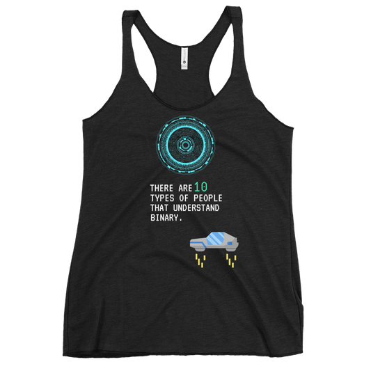 10 Types of People - Women's Racerback Tank